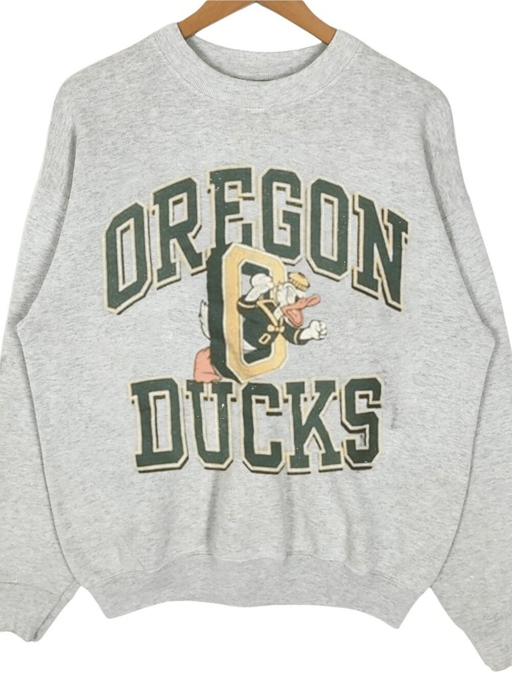 Vintage NCAA Oregon Ducks Football Logo Sweatshirt, University of Oregon Shirt